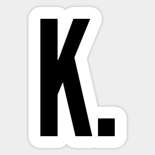 K. Sticker